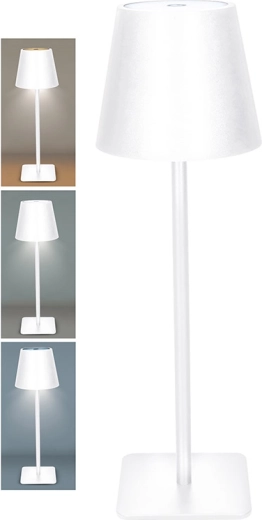 Lámpara LED recargable Solight Lucca blanca, 120 lm