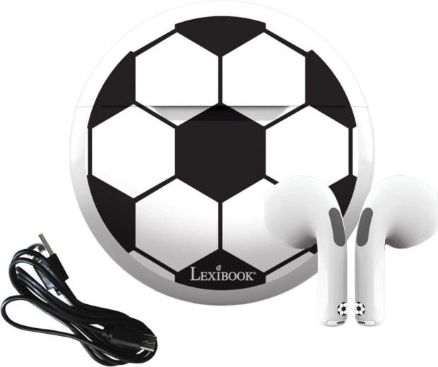 Auriculares inalámbricos infantiles LEXIBOOK Fútbol con micrófono