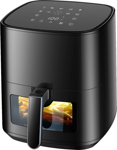 Freidora de aire (air fryer) 5 l 1500 W con 9 programas