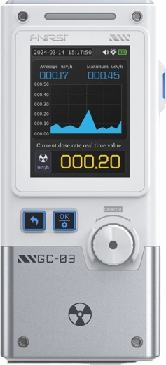 Fnirsi GC-03 WT detector multifunción de radiación ionizante