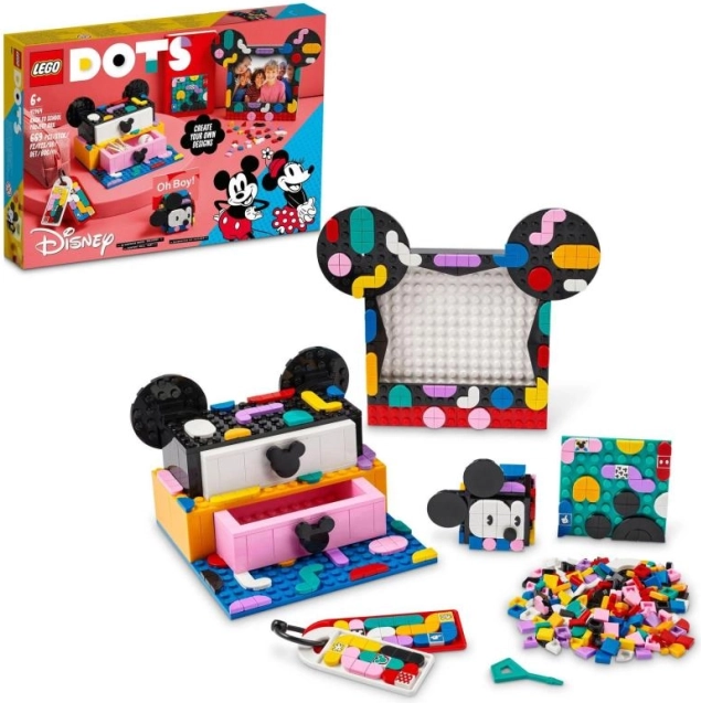 LEGO® DOTS 41964 Estuche escolar Mickey Mouse y Minnie Mouse