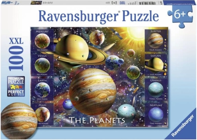 Puzzle Ravensburger Planetas 100 piezas