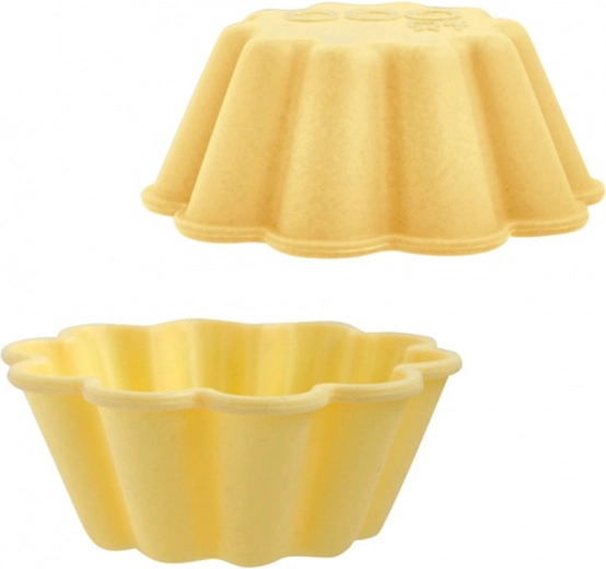 Cápsulas de silicona para muffins TORO flor 7,5 cm – set de 3 uds