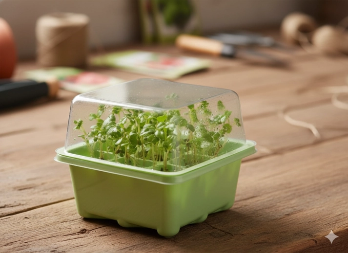Humedad y calor constantes para una germinación rápida