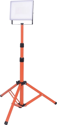 Foco LED de obra Solight con trípode telescópico, 100 W, 9000 lm, 4000 K, IP65