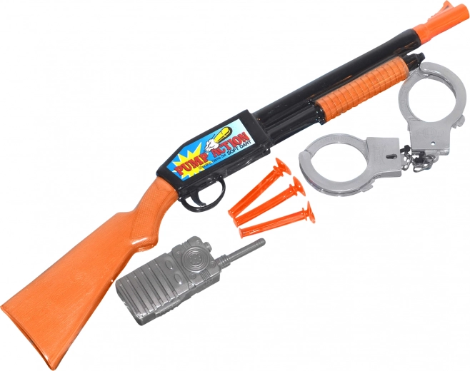 Rifle policial con set de accesorios 48 cm