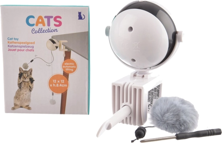 Pelota eléctrica interactiva para gatos