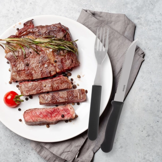 Ideal para steaks y carne a la parrilla