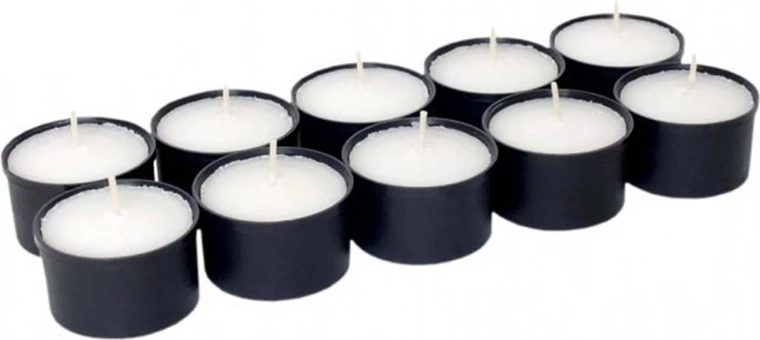 Vela de cementerio 2,8 cm, de parafina, 10 uds