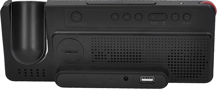 Radio FM y doble alarma para un despertar flexible