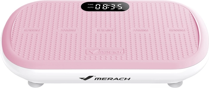 Plataforma vibratoria Merach MR-2440P1 rosa