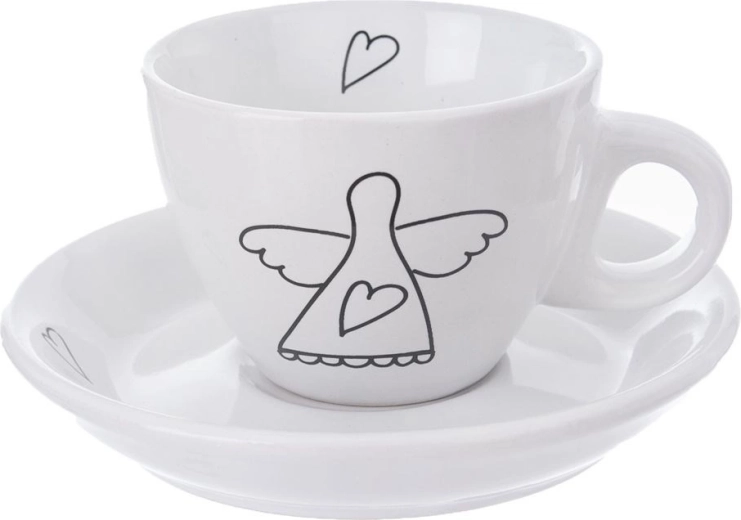 Diseño elegante con motivo de ángel