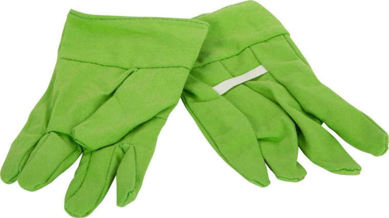 Guantes de algodón para un juego seguro