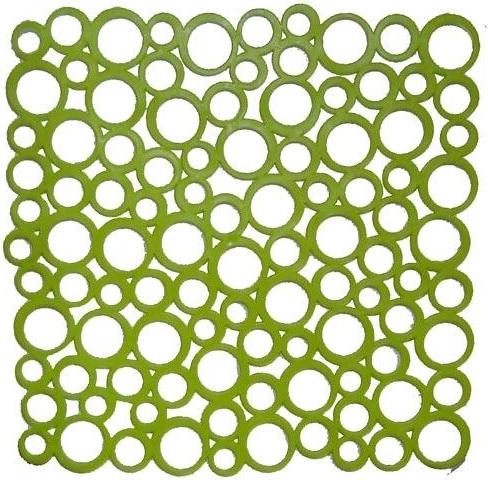 Alfombrilla de silicona para fregadero 27 × 27 cm