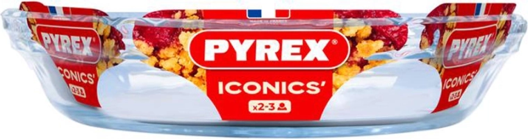 Molde de vidrio para tarta PYREX 23 cm