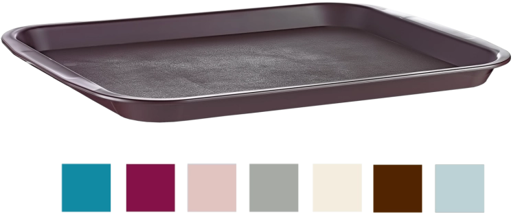 Bandeja grande de servicio de plástico Hobby Life 45,5 × 35,5 cm
