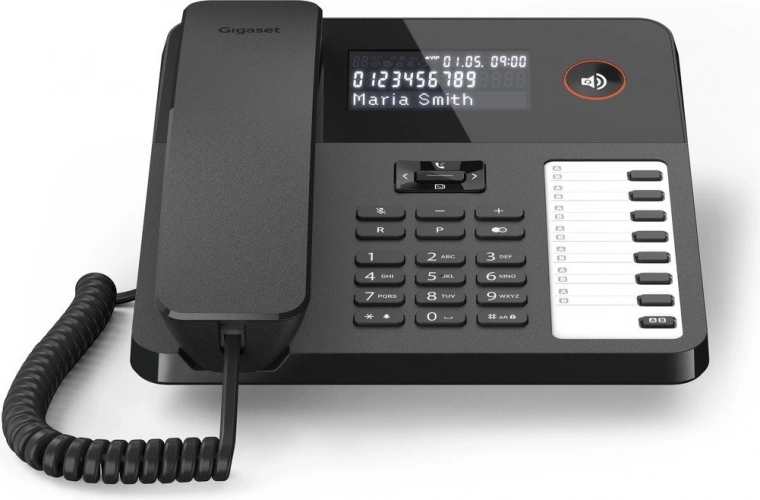 Teléfono Gigaset Desk 600 negro