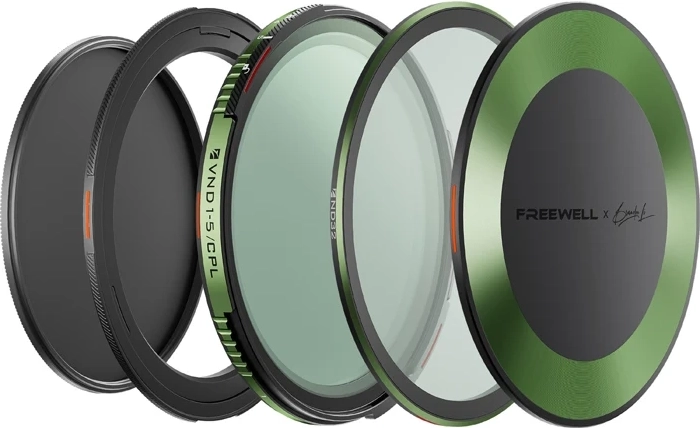 Kit de filtros magnéticos Freewell Brandon Li VND/CPL de 77 mm