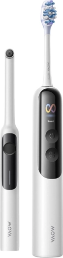 MOVA Fresh 20 Sensus cepillo de dientes eléctrico con detector de placa, blanco