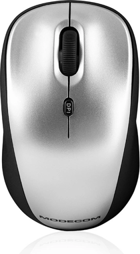 Ratón óptico inalámbrico WM6 gris-negro - 1 unidad