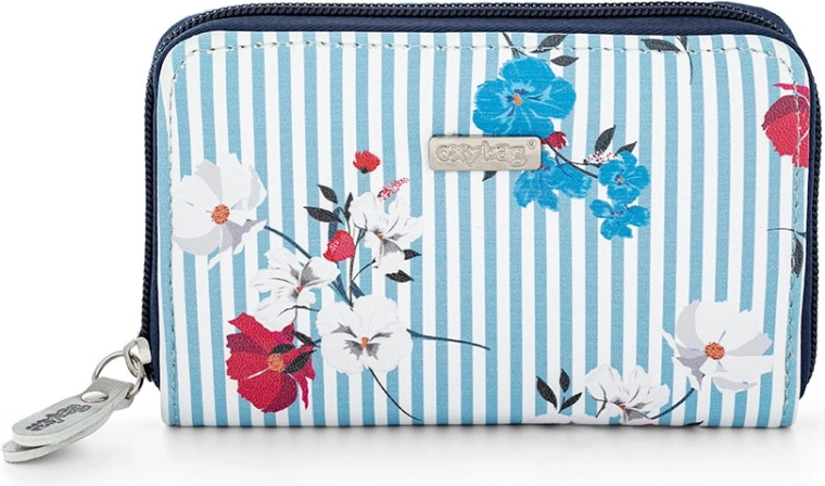 Cartera de mujer Navy Flowers