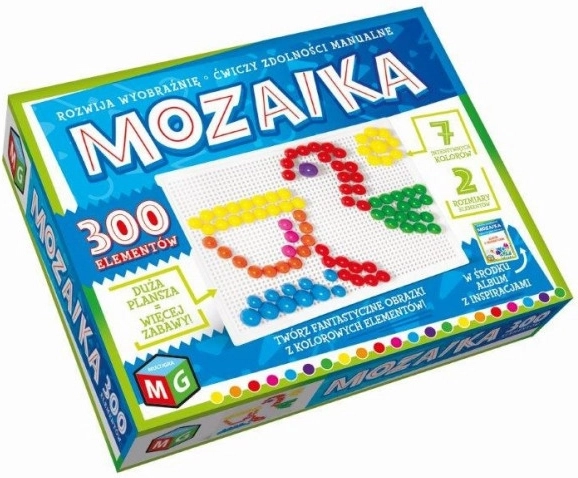 Mosaico creativo para niños: 300 piezas