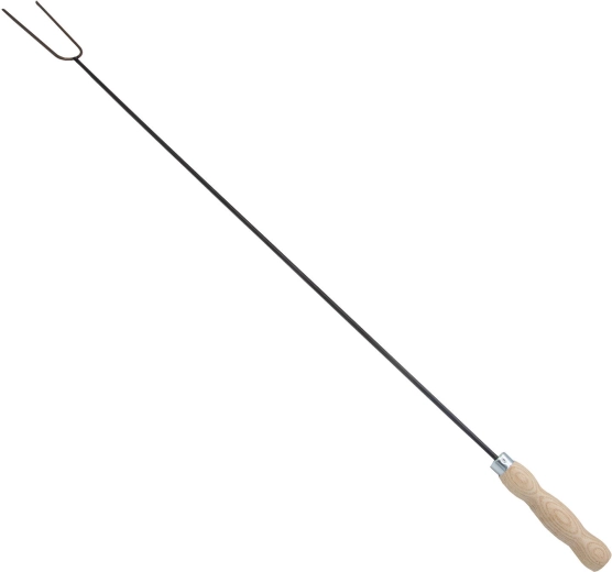 Tenedor para asar LUX 95 cm de acero inoxidable