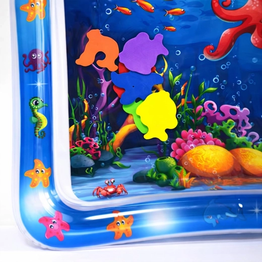 Motivo oceánico lleno de colores