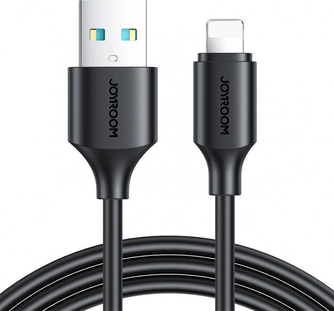 Cable Joyroom USB-A a Lightning 0,25 m 2,4 A negro