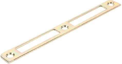 Cerradero universal recto K191, blanco, zinc (10 uds)