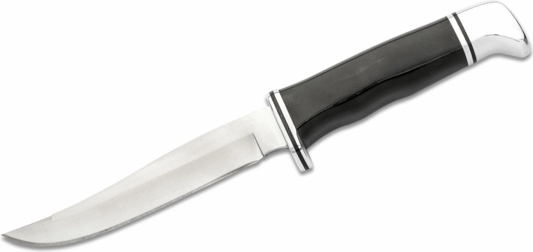 Buck 105 Pathfinder cuchillo universal con funda de cuero