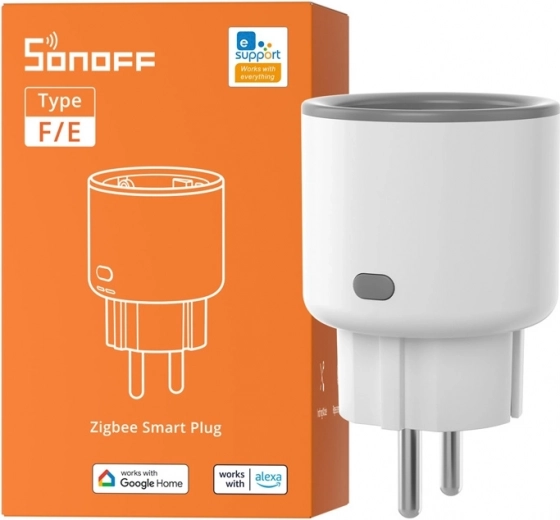 Enchufe inteligente SONOFF Zigbee S60 con medición de consumo
