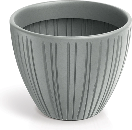 Macetero Fero Round 30 cm gris hormigón