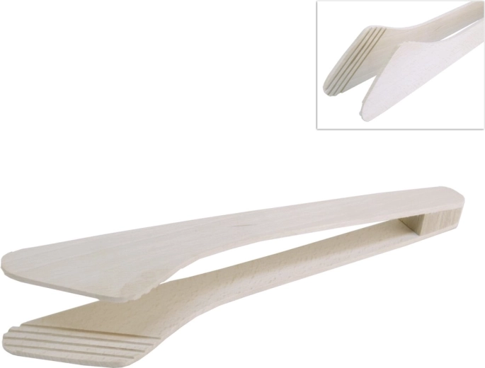 Pinzas-espátula de madera 29,5 cm