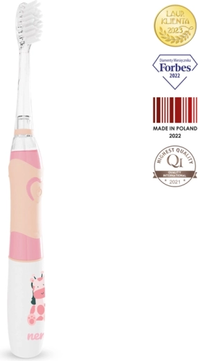 Neno Fratelli cepillo de dientes eléctrico infantil rosa 6+