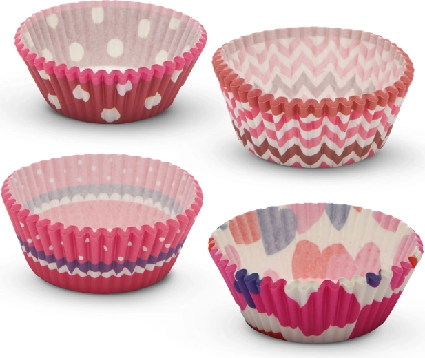 Moldes de papel de colores