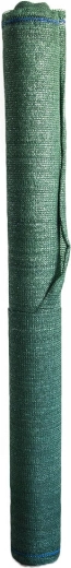 Malla de sombreo tejida 95 % 1,5 × 10 m, verde, 150 g/m²
