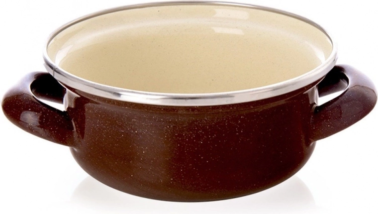 Olla esmaltada Brown 14 cm, 0,6 l ORION