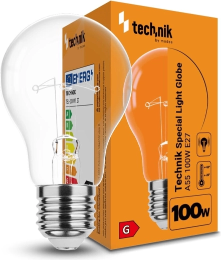 Bombilla especial A55 100 W E27 blanco cálido