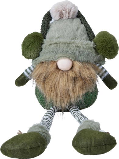 Gnomo navideño sentado de 45 cm - 1 unidad