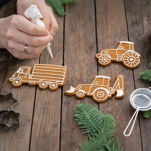 Ideales para galletas de jengibre, galletas y fondant