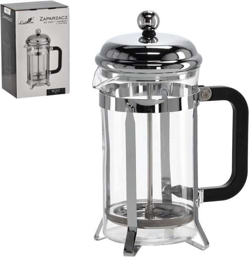 Cafetera de émbolo 600 ml de vidrio de borosilicato