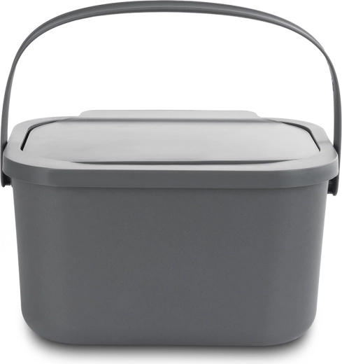 Cubo gris para residuos orgánicos 4,5 l