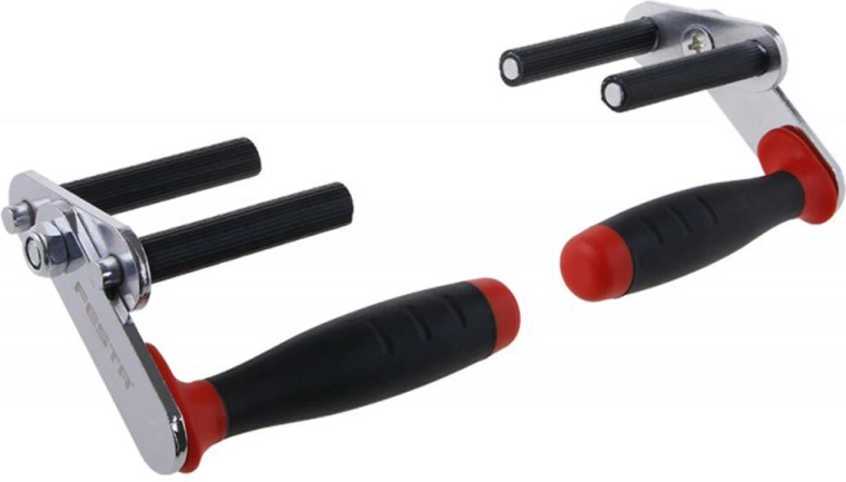 Portatablas autoblocante para tableros OSB y laminado (par)