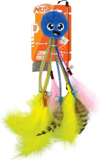 Nerf Cat varita interactiva para gatos con pulpo y cascabeles 30 cm