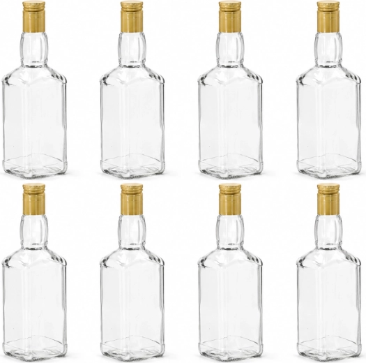 Paquete de 8 botellas iguales