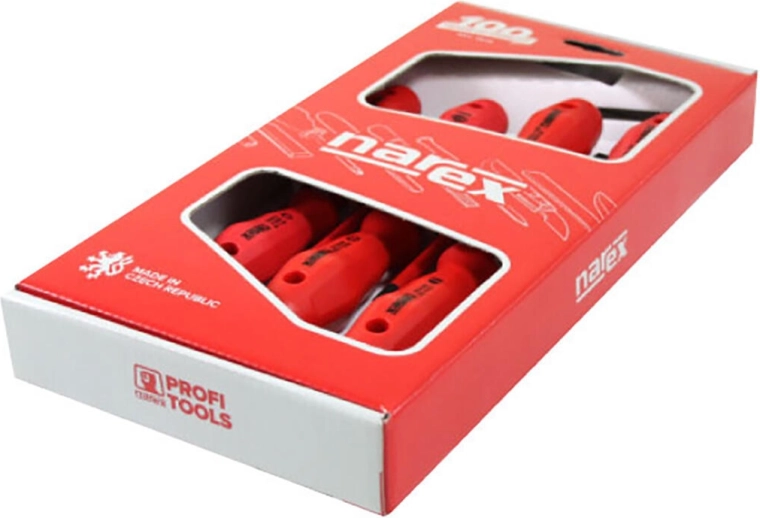 Juego de destornilladores para electricista SLIM de 7 piezas PL/PH/PZ 1000 V