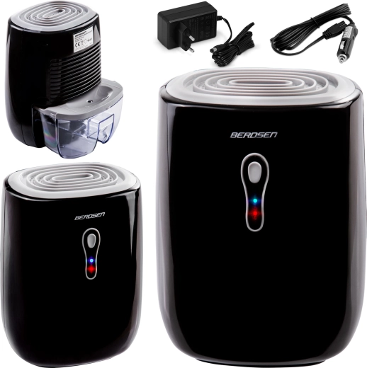 Deshumidificador de aire Berdsen con adaptador para coche 12 V BR-70B