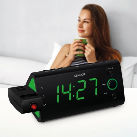 Pantalla LED verde fácil de leer