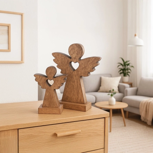 Decoración estable para cómoda, estantería y alféizar